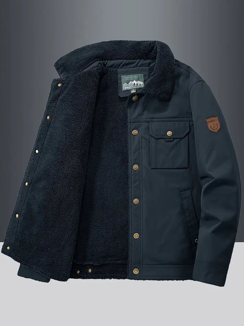 Men’s Heavyweight Winter Blue – Thermal Insulated Cold Weather