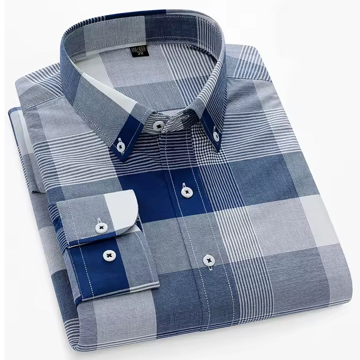 Men's Cotton Slim Fit Shirt Small Checks