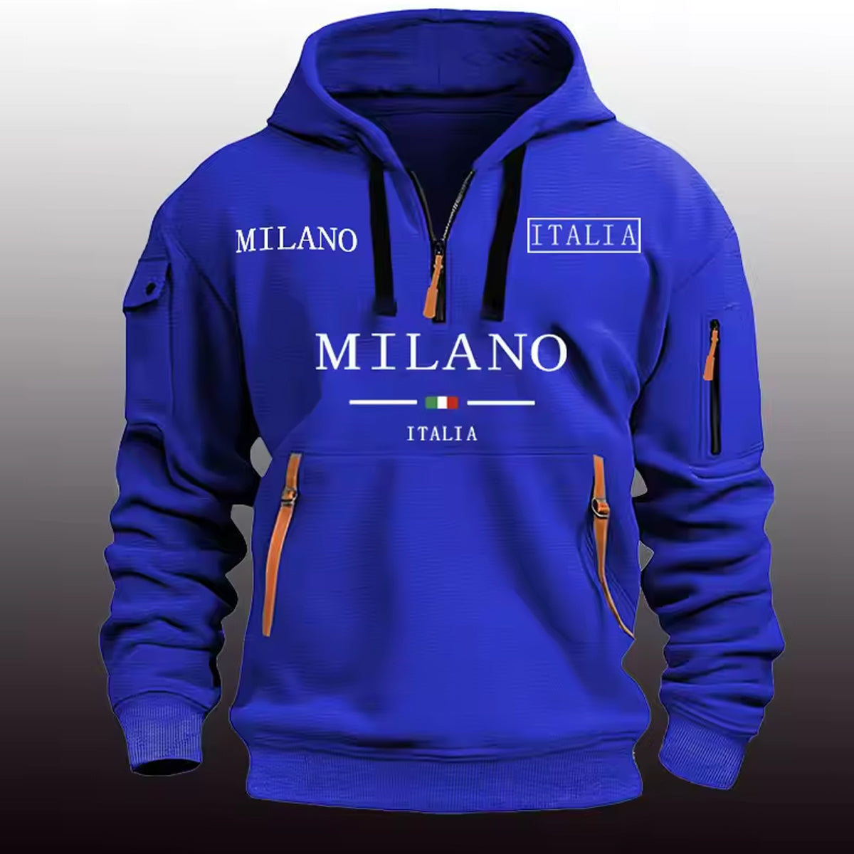 Packable Hooded Classic Wool Blend Jacket