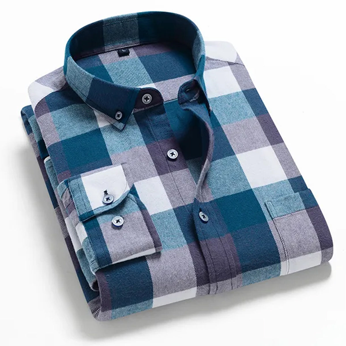 Trending Formal Cotton check shirt for men