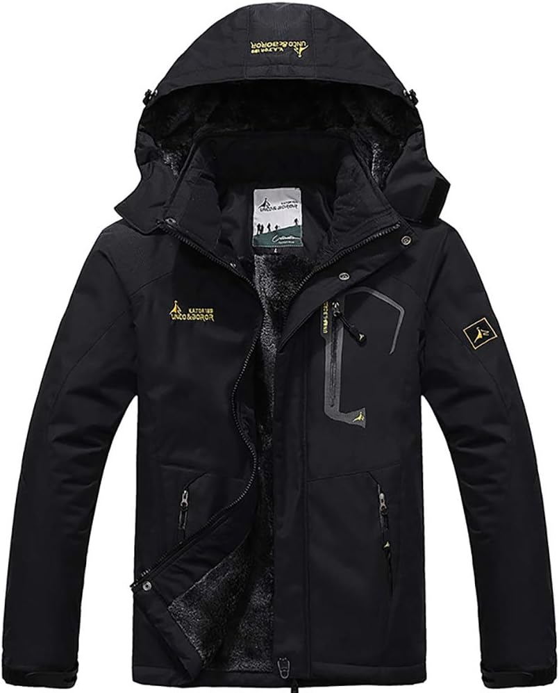 Men’s Heavyweight Winter Jacket – Thermal Insulated Cold Weather