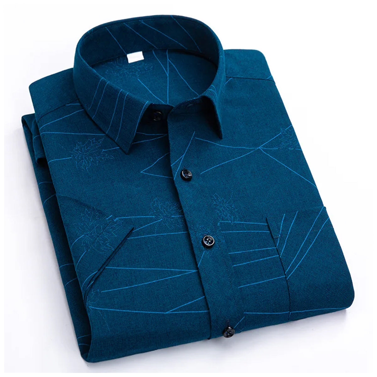 Men's Regular Fit Cotton Blend Printed Full Sleeve Casual Shirts