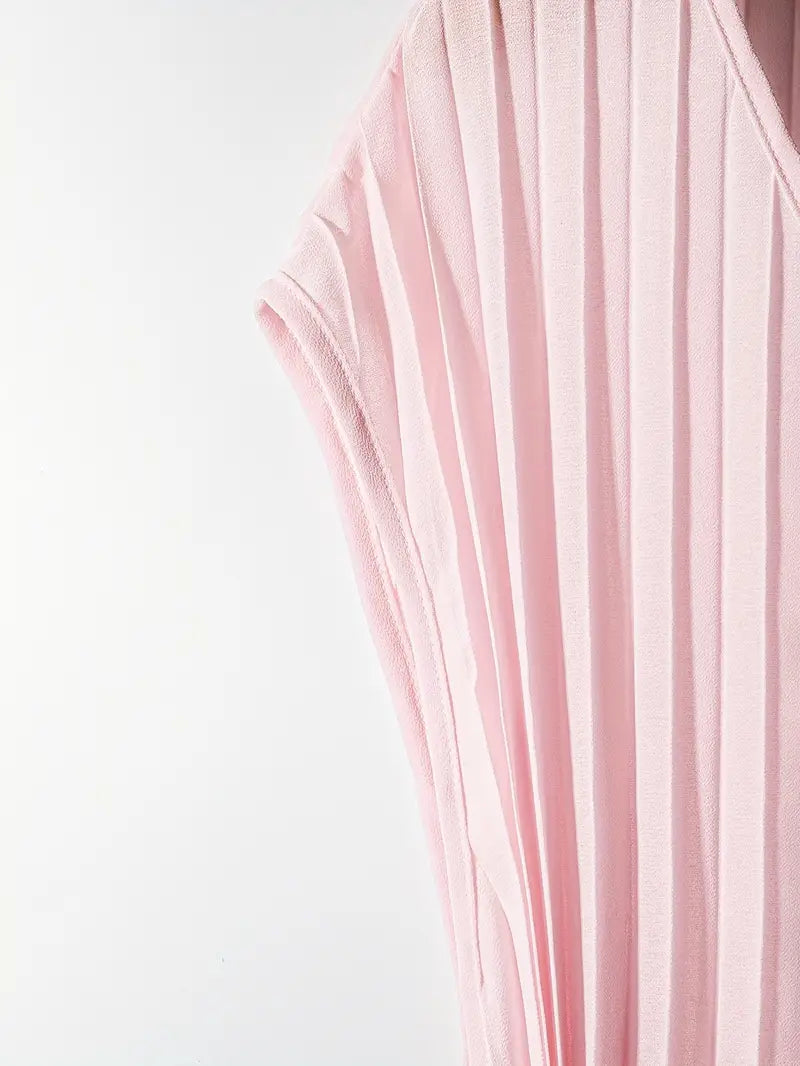 Baby Pink Plus-Size Soft & Comfort material Shirt & Pants Set
