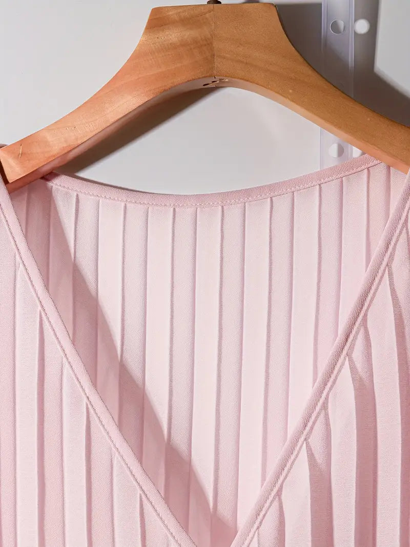 Baby Pink Plus-Size Soft & Comfort material Shirt & Pants Set